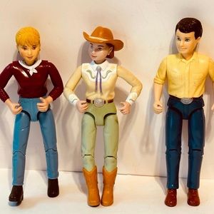 loving family Dollhouse Western Rider Figures